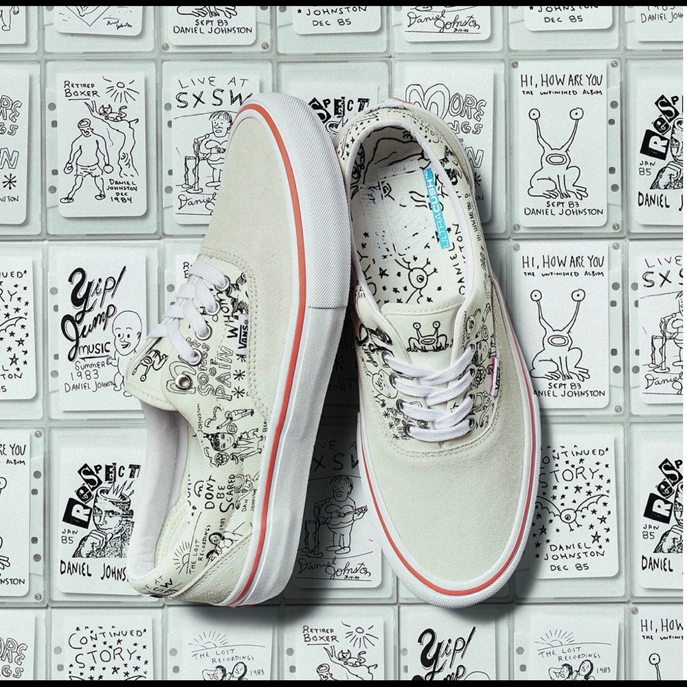 Daniel Johnston X No comply X Vans